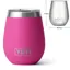 Yeti Rambler 10oz Wine Tumbler - Bimini Pink